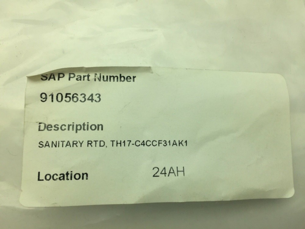 Endress Hauser TH17-C4CCF31AK1 Temperature Sensor with 5" Probe