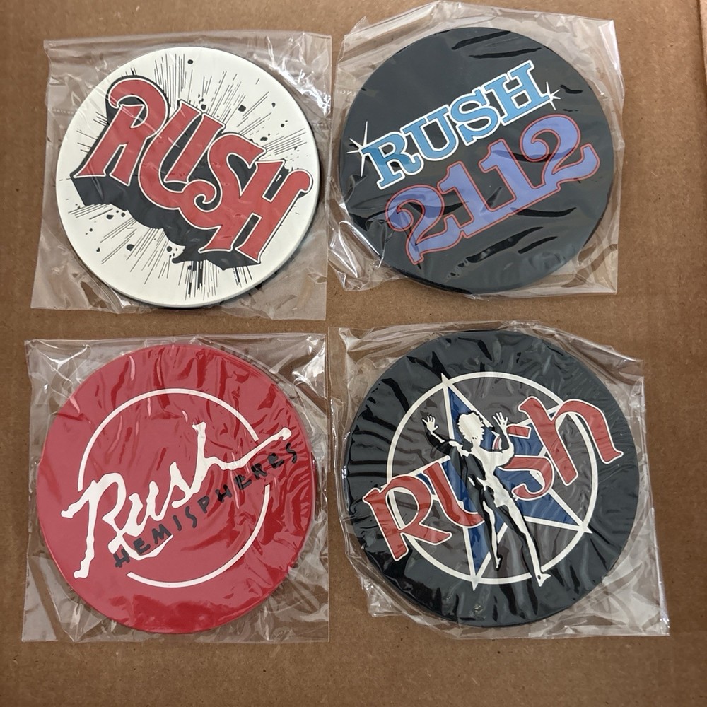 Rush Drink Coasters 2006