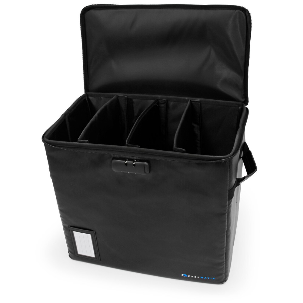 Casematix Comic Book Storage Bin – Fits 30 CGC Graded Comics, 3-Pack