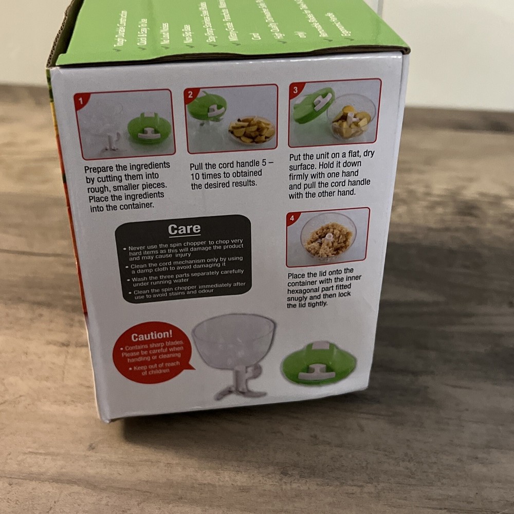 Compact Manual Food Chopper