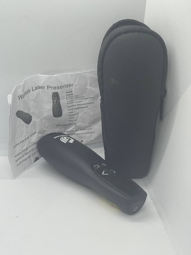 Amerteer Wireless Presenter, 2.4GHz Powerpoint Presentation Remote Control