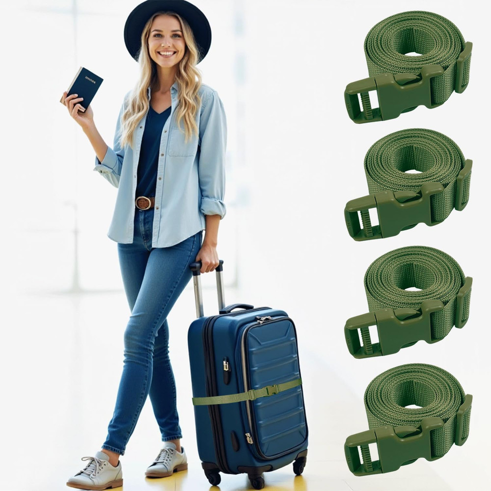 Backpack Accessory Strap Luggage Straps Cover Strap Sleeping Bag Strap with Buck