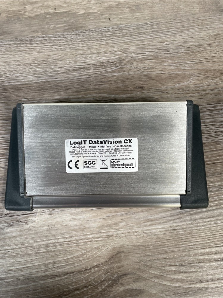LogIT DataVision Data Logger Interface w/ Hard Case & Cables – Untested As-Is