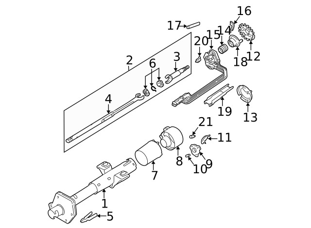 Genuine GM Transmission Shift Lever Spring 07812853