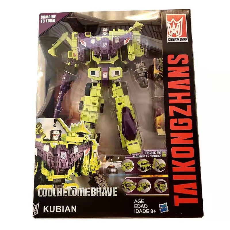 12in For G1 Transformers Robot IDW Devastator Mod Action Figure Toy Set No Box