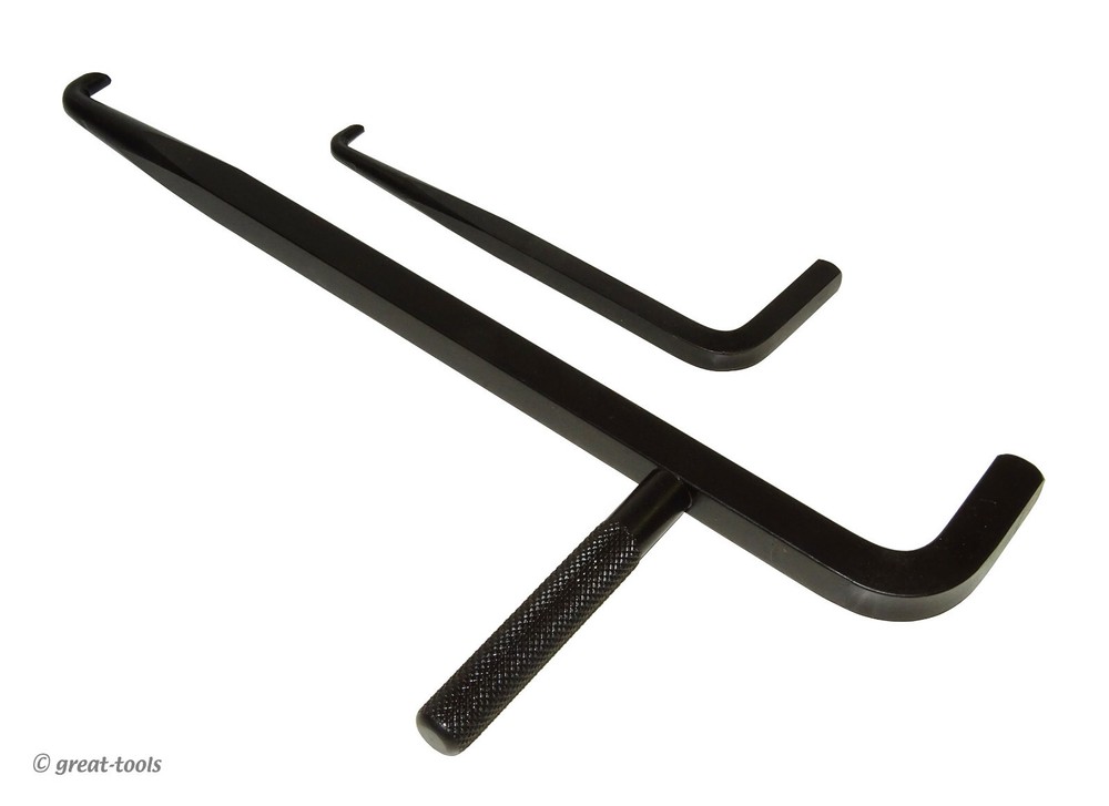 SEAL PULLER TOOL, L-TYPE – knurled handle – strike with a hammer to remove seals