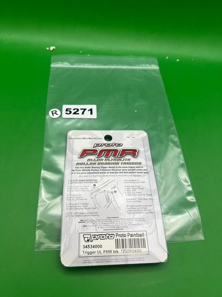 Proto PMR Ultralite Roller Bearing Trigger Black