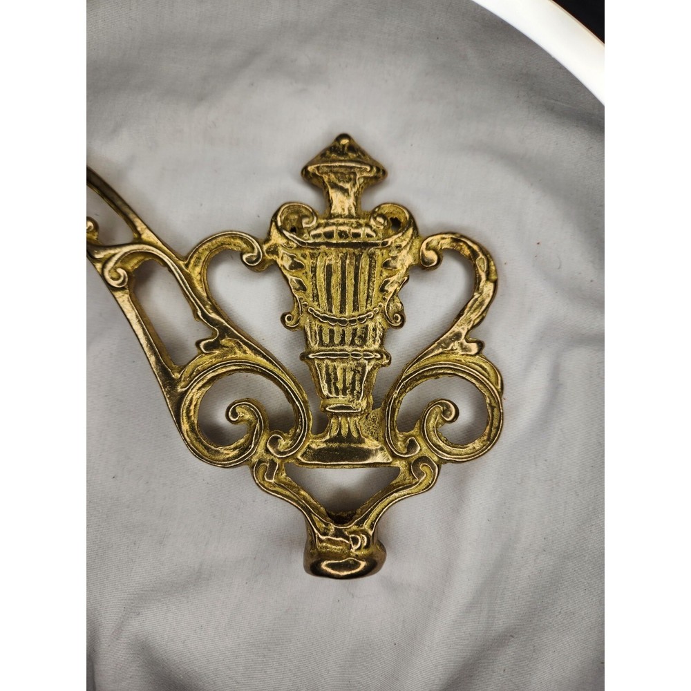 Solid Brass Victorian Urn Bridge Arm - Floor Lamp Replacement Part