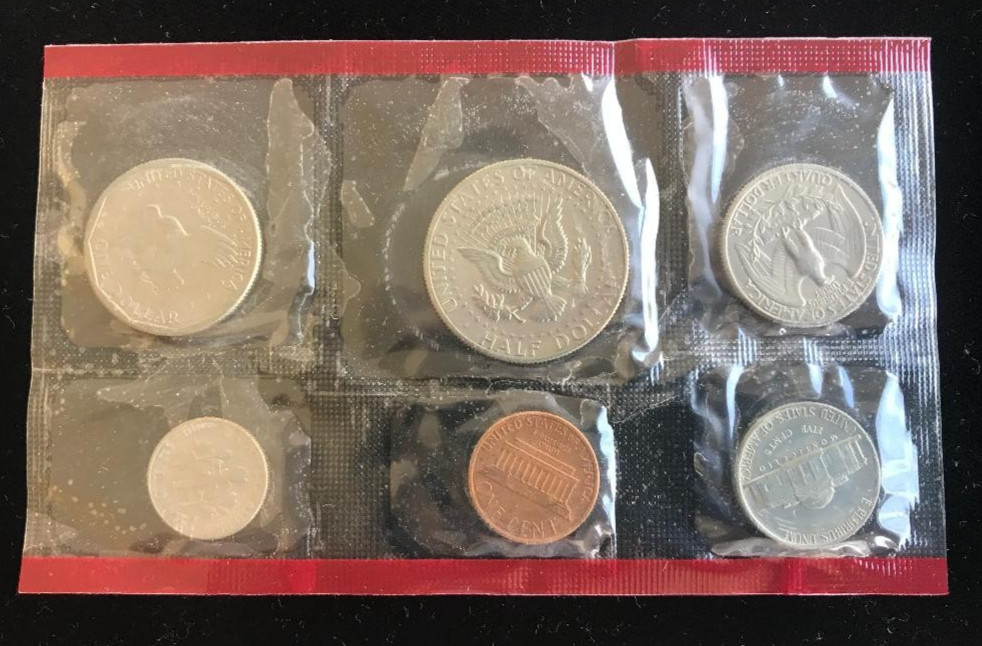 THREE 1979 UNCIRCULATED P & D MINT SETS ~SIX-COIN SETS EACH MINT ~U.S. MINT PACK