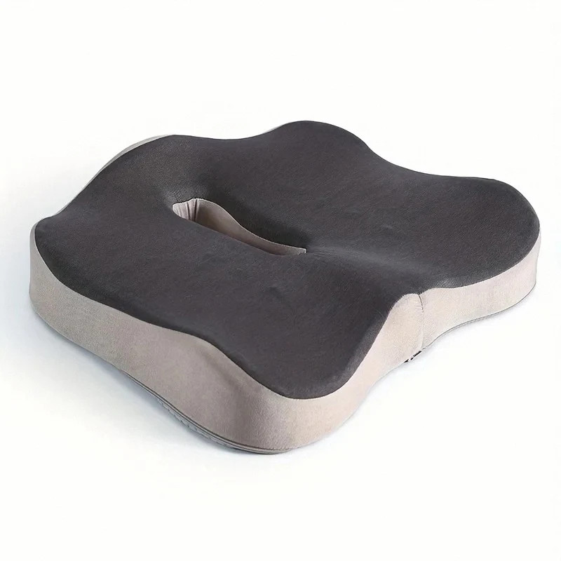 1pc Memory Foam Seat Cushion - 3D Ergonomic Support