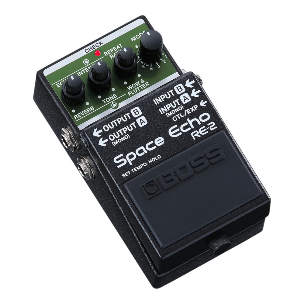 BOSS RE-2 Compact Space Echo Delay Guitar Pedal