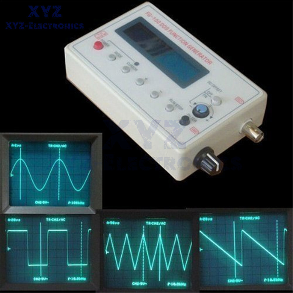 DDS Function Signal Generator Sine+Triangle + Square Wave Frequency 1HZ-500KHz