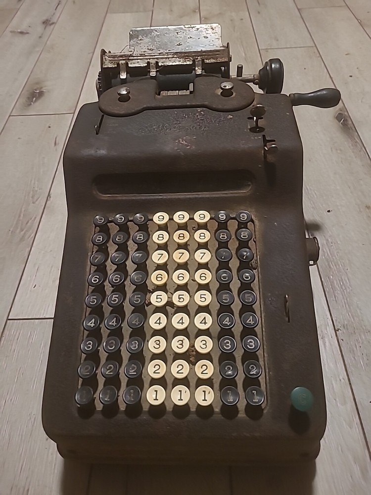 Vintage Allen Wales Adding Machine