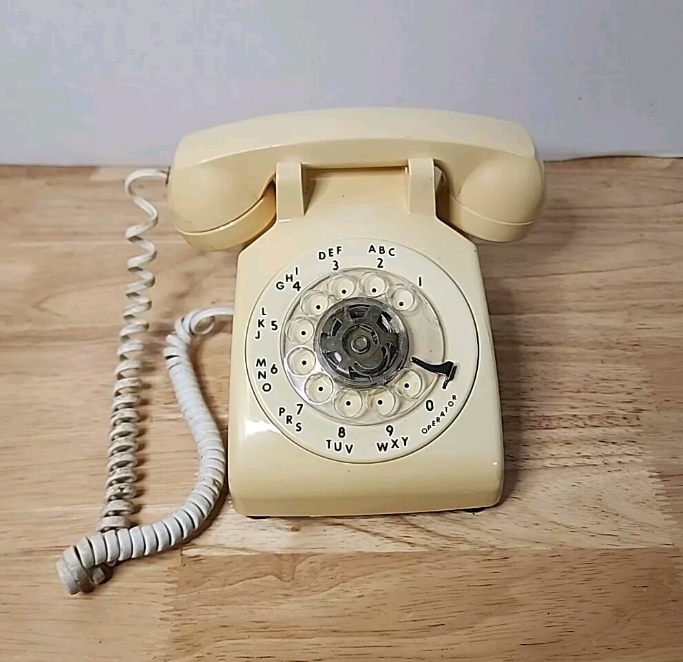 Pac Tel Rotary Desktop Telephone ITT