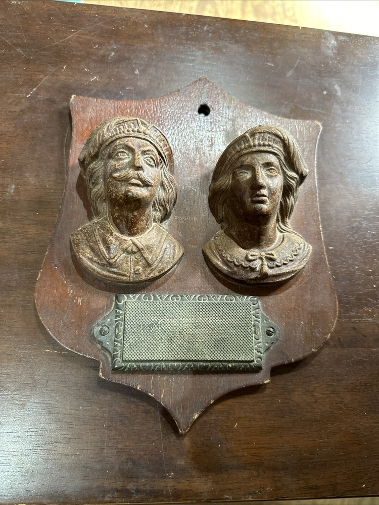 Vintage Match Holder & Match Striker Wall-Mount-1900’s!!!!!