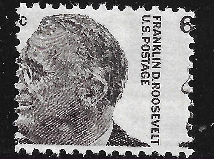 ** US #1284  .06c  FRANKLIN  ROOSEVELT  "DESIGN  CHANGE"  MISPERF  MNH  NICE  **
