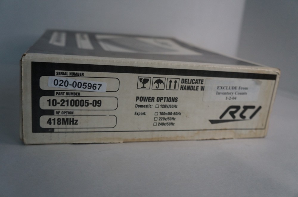 New RTI Model IRF-6 System Interface Module