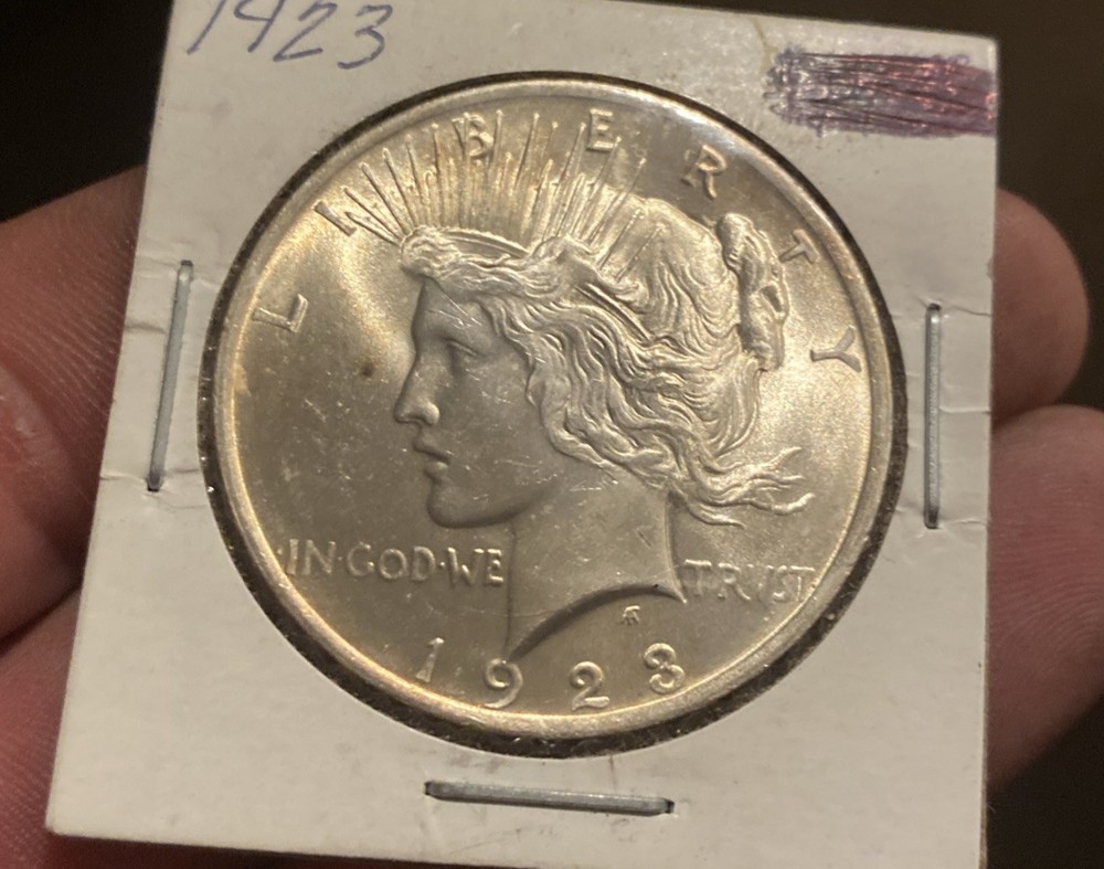 1923 Silver Peace Dollar Uncirculated