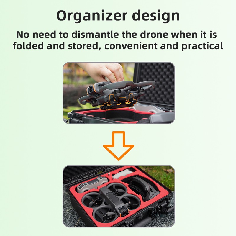 Foldable Sled Landing Gear Landing Protector Bracket Accessory For DJI AVATA 2