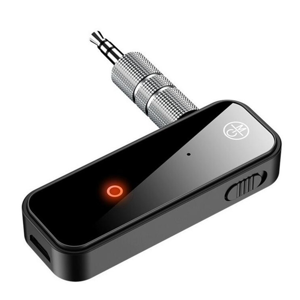 2 IN 1 USB Bluetooth 5.0 Audio Transmitter Receiver Adapter 3.5 AUX Cable N