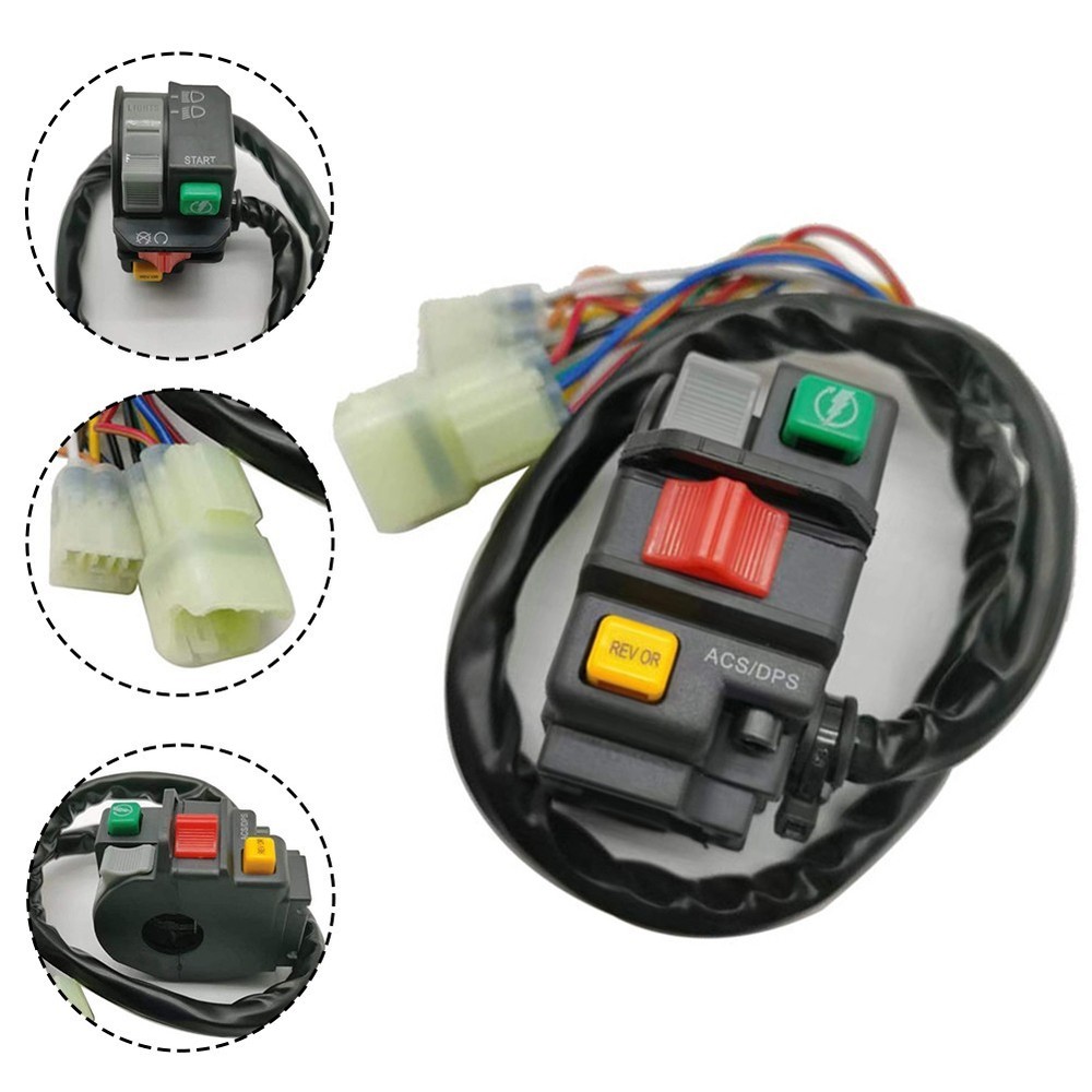 Left Handle Switch Headlight Control ABS Construction Multi-Function Control