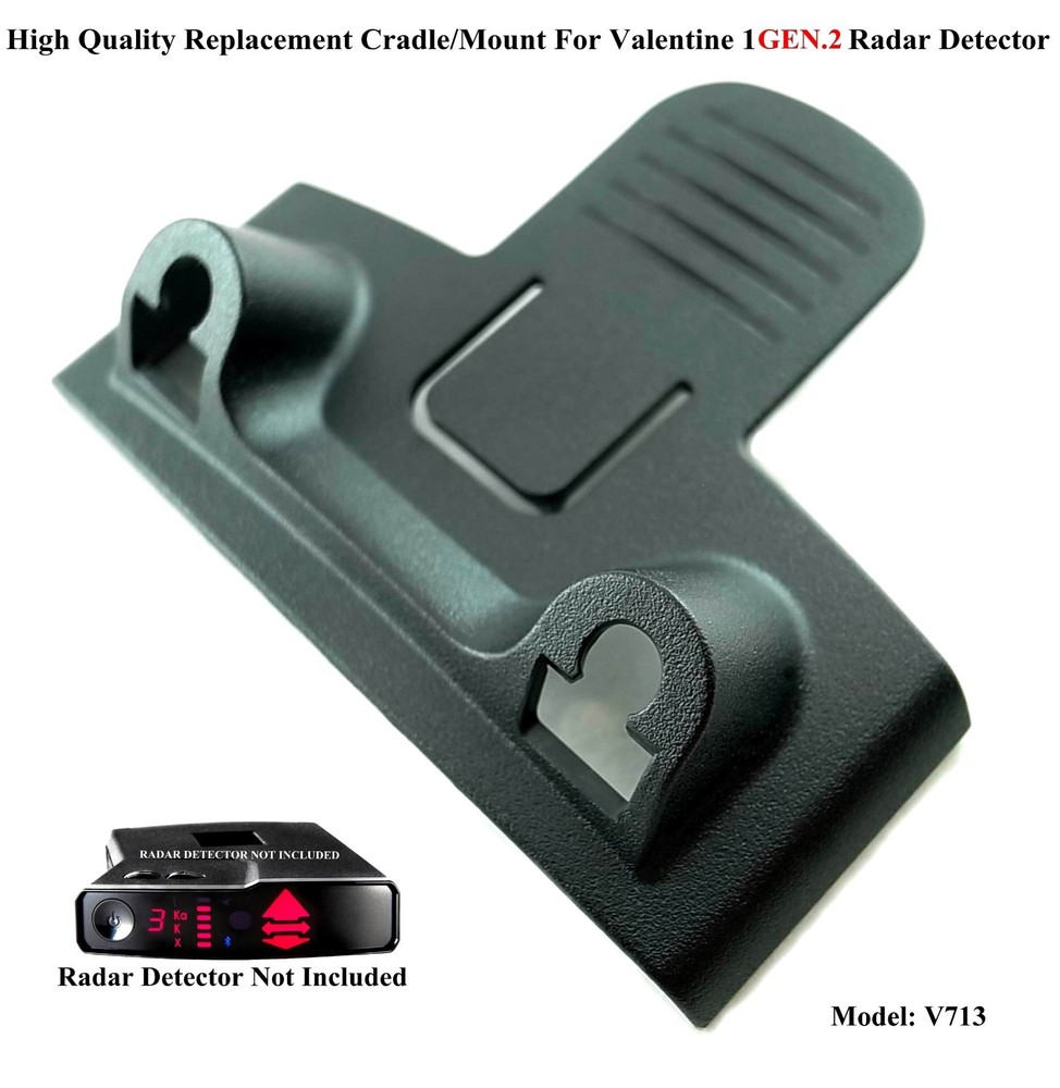 Cradle+Permanent Windshield Mount Set For The Valentine One Gen2 Radar Detector