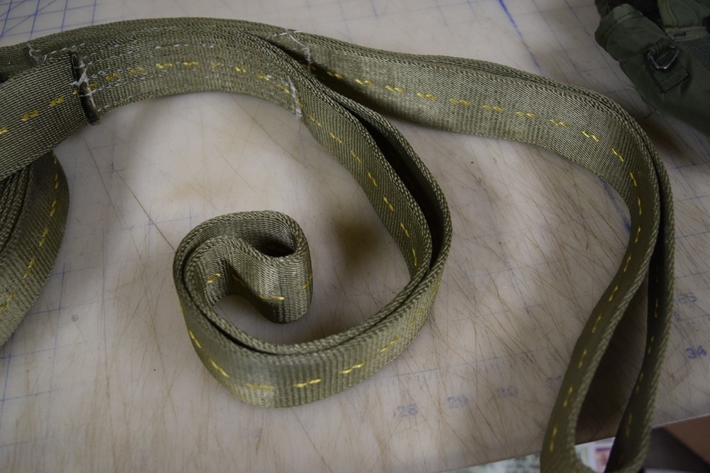 50 ft tow strap with loop on each end