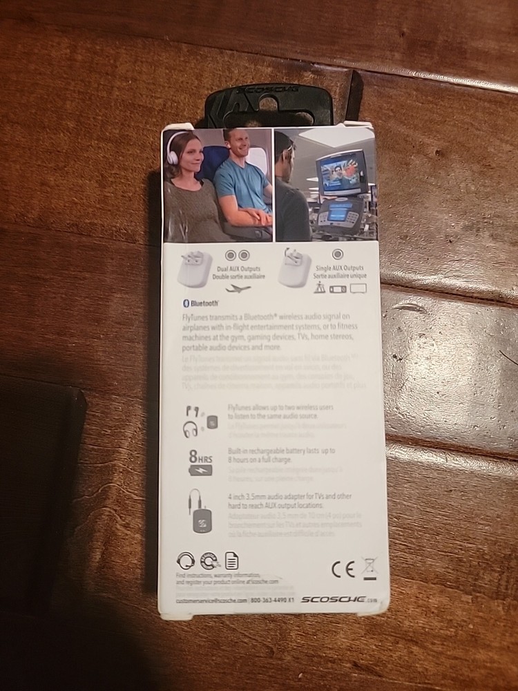 Scosche FlyTunes BTTWT-SP Wireless Audio Transmitter