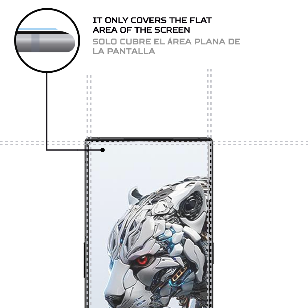 ANTISHOCK Screen protector for Nubia Red Magic 8s Pro