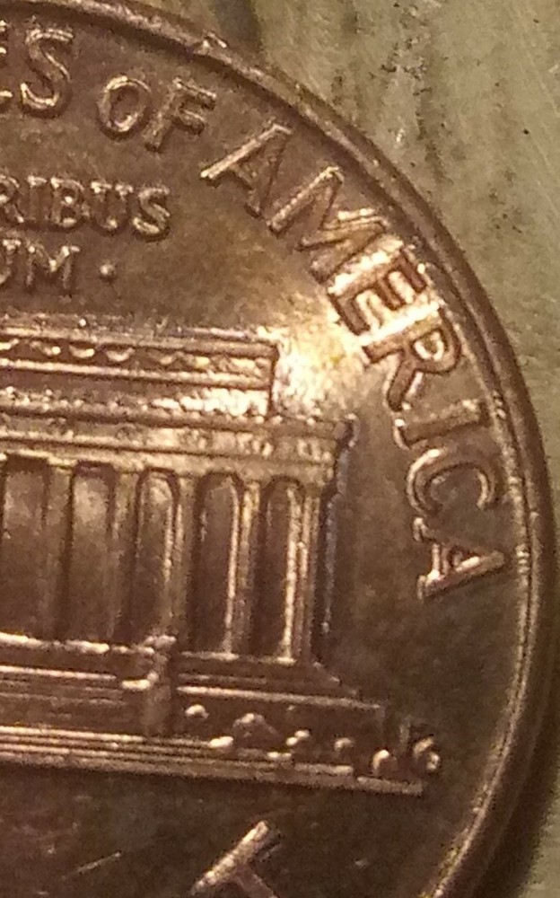 1992 D Lincoln Penny, DDO Date, Split Tounge Error, Raw, Uncleaned