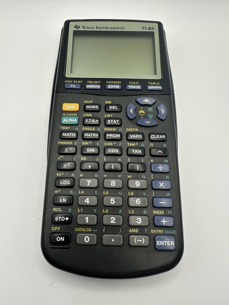 Texas Instruments TI83 Graphing Calculator-WORKS