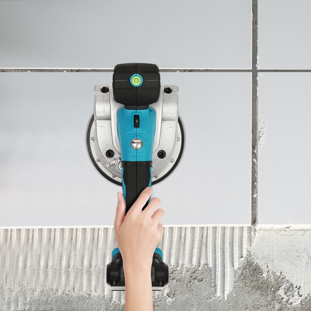 Tile Vibration Machine 6 Speeds Hand-held Tile Tiling Vibrating Tool Suction Cup