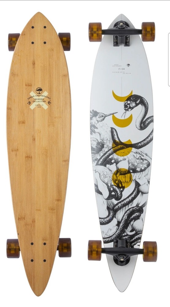 Arbor Fish Bamboo 37 inch Complete Longboard