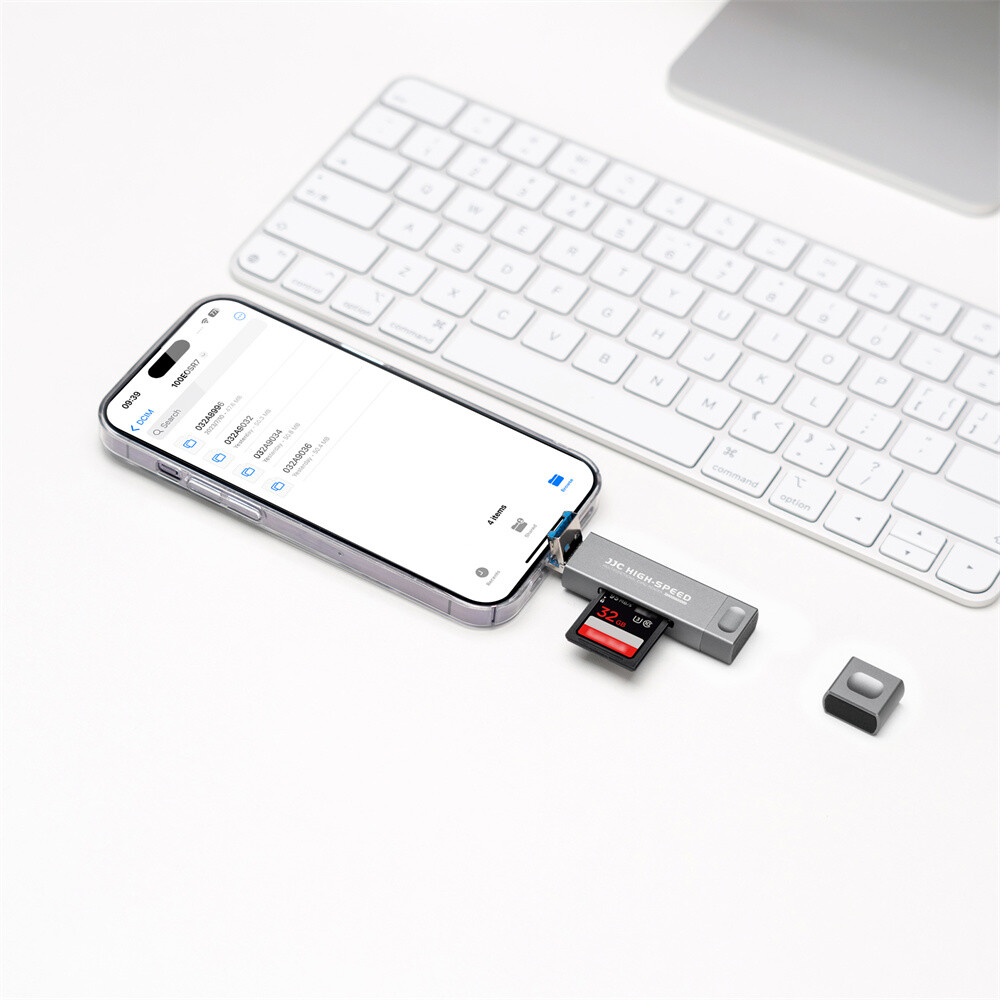 Memory Card Reader USB 3.0 OTG Adapter iPhone Lightning to SD Micro SD SDXC SDHC