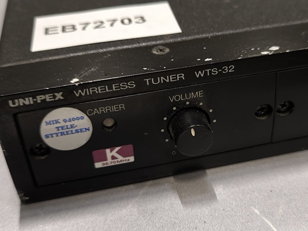 Uni-Pex WTS-32 Wireless Tuner - Working, Used Condition