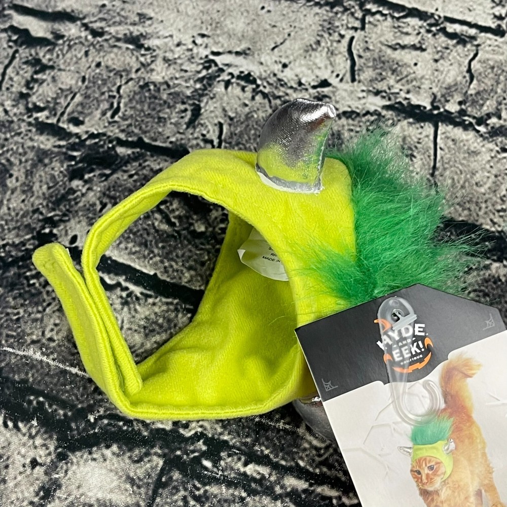 Hyde & Eek MONSTER Hat Halloween Costume One Size Headpiece Green