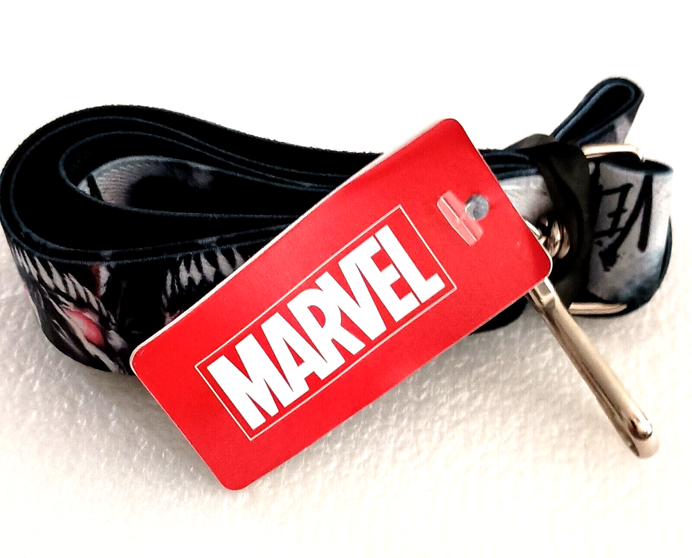 Marvel's Venom Lanyard By Buckle Down Prod. 36" New