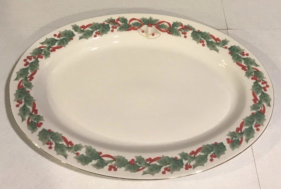 Sango Noel 14” Serving Platter