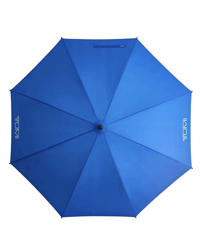 Tumi Blue & White Logo Umbrella