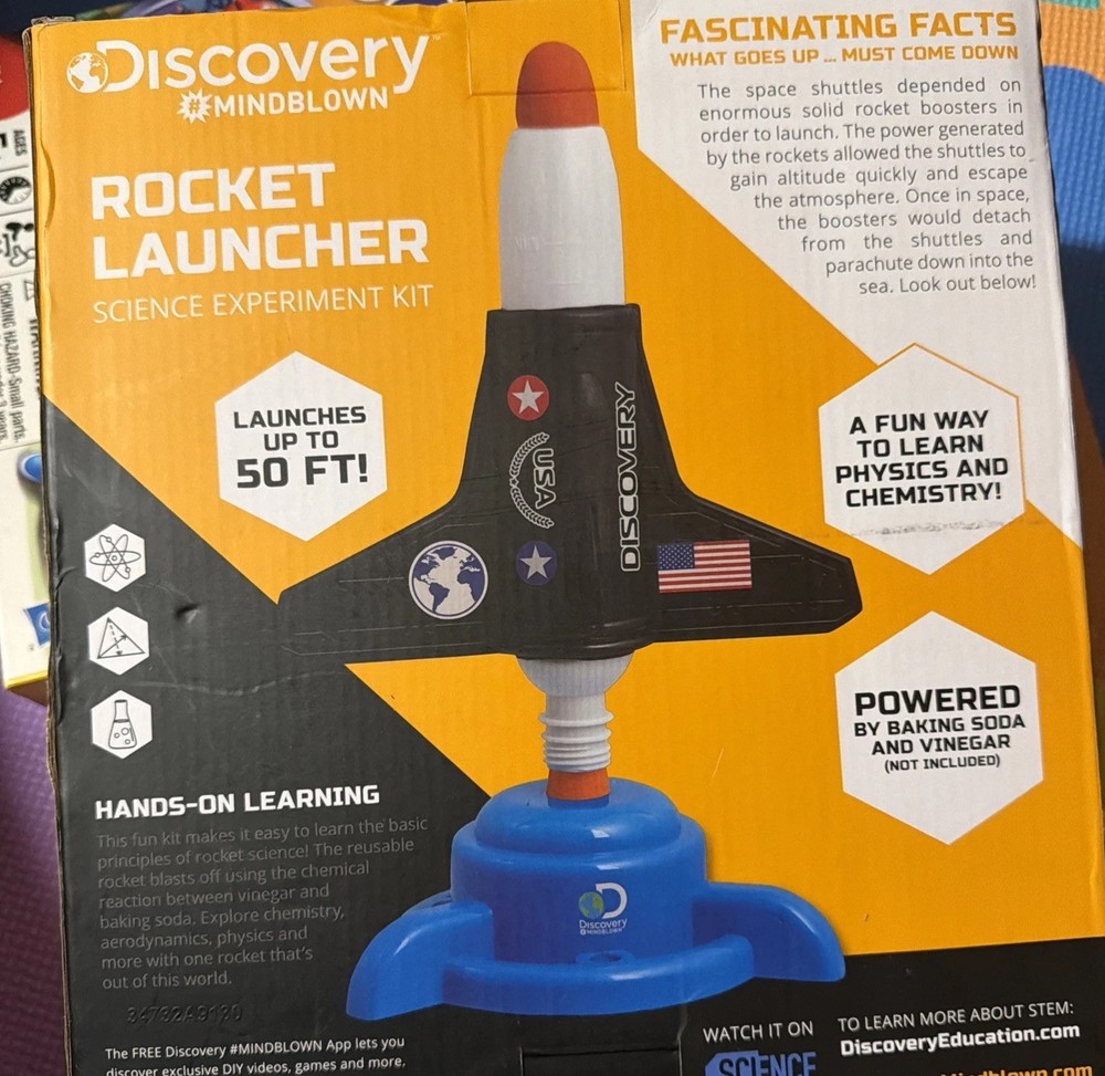 Discovery MINDBLOWN Rocket Launcher Set NEW