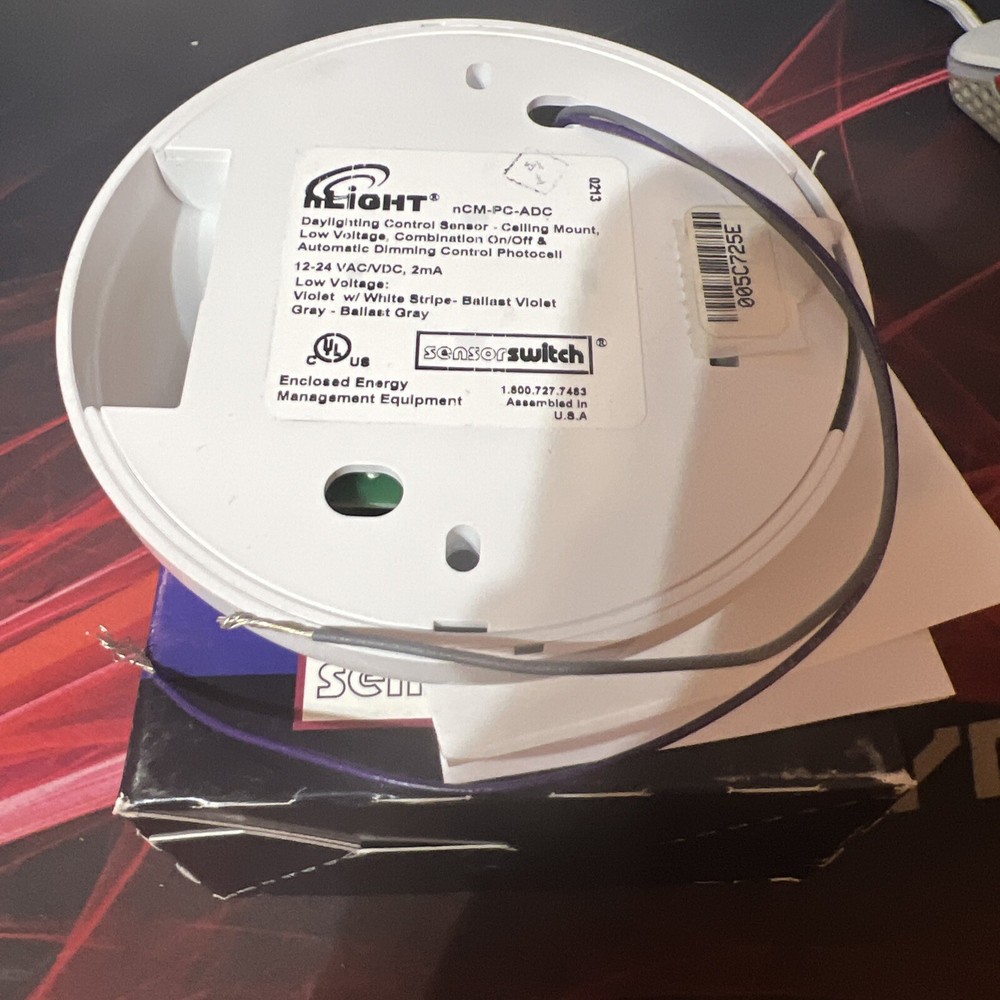 ACUITY SENSOR SWITCH NCM PC ADC Photosensor,Daylight,Automatic