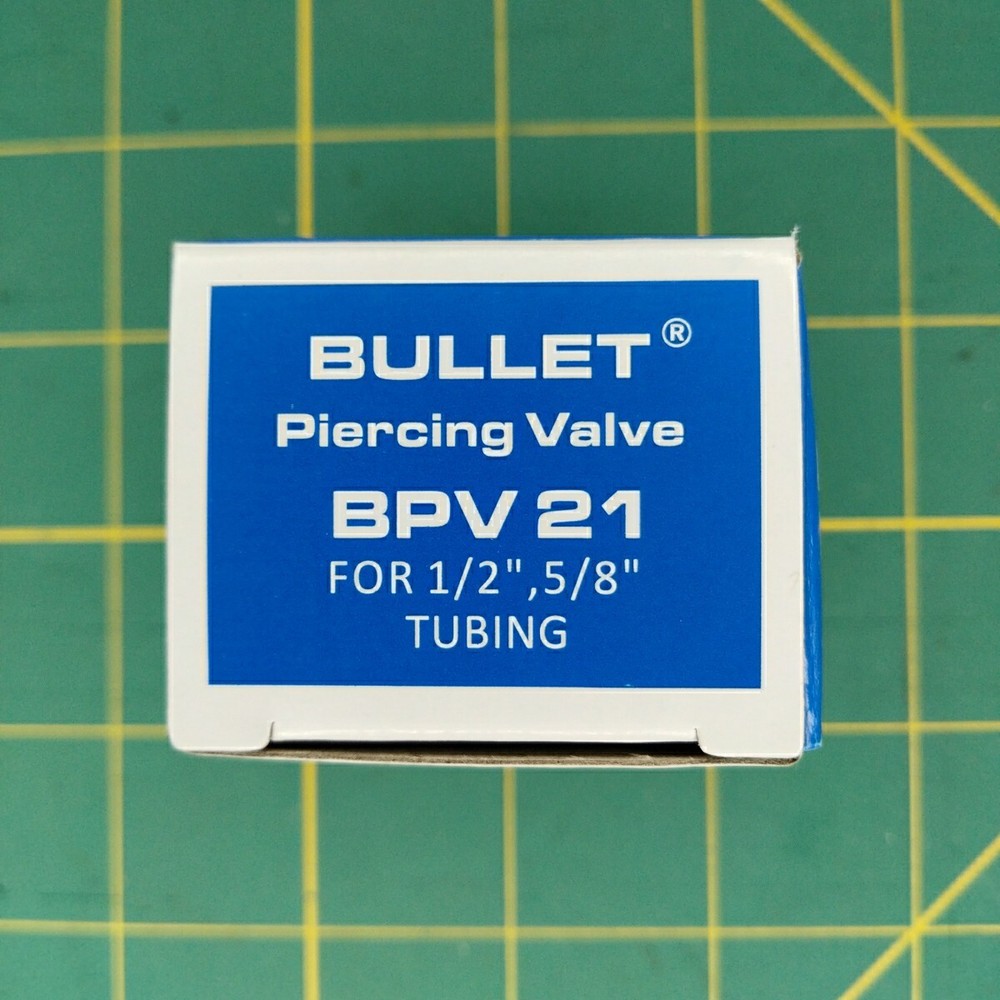Supco 1/2" And 5/8" Refrigerant Line Piercing Valve
