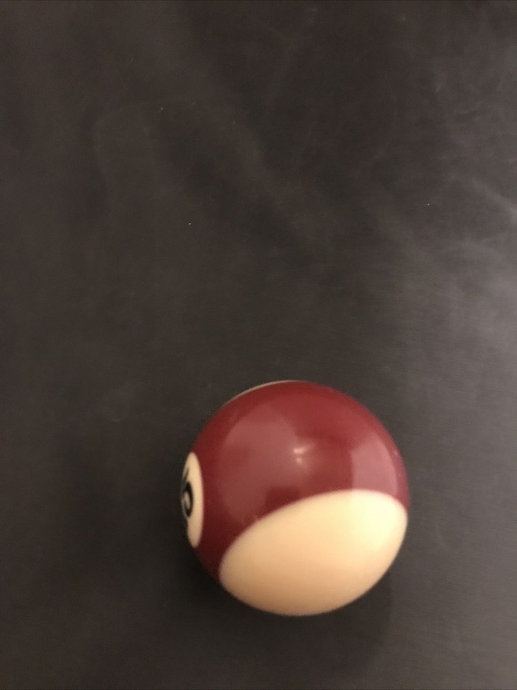 Billiard Pool Ball - Replacement # 15 Vintage