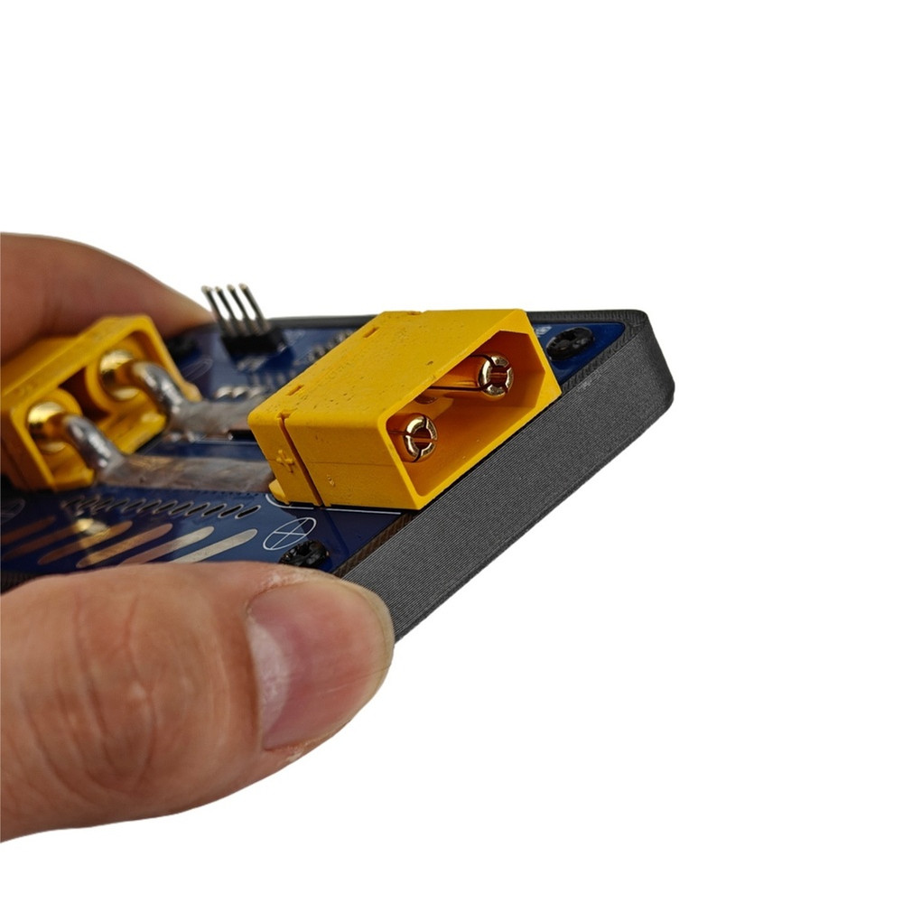 PCB-Mount Current Measurement Module INA228 for XT90 100A Range IIC Interface