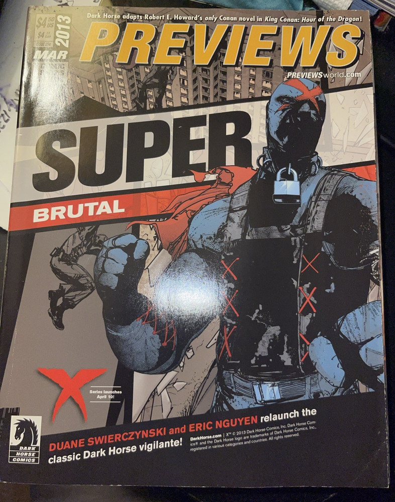 PREVIEWS COMIC CATALOG MARCH 2013