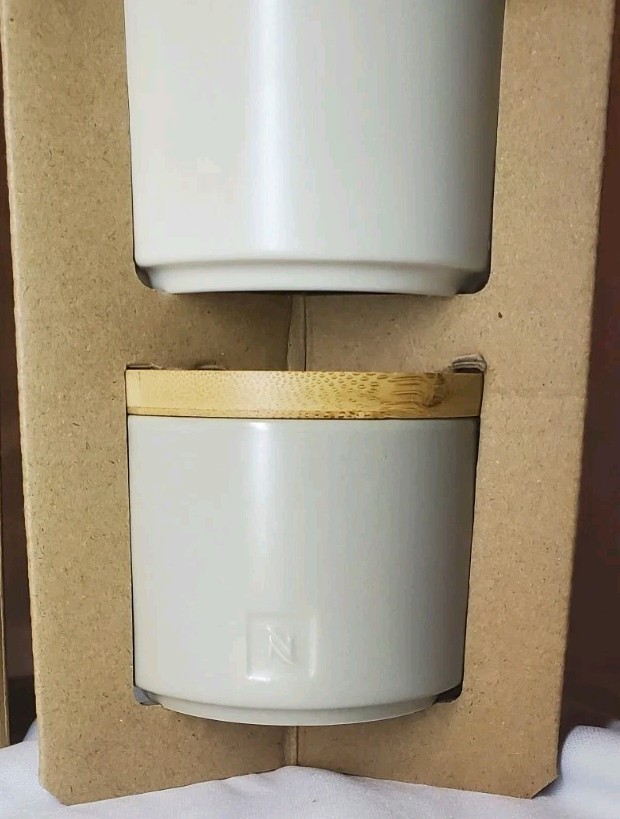 NEW Nespresso Stackable Serving Set ~ in Box, Barista Collection