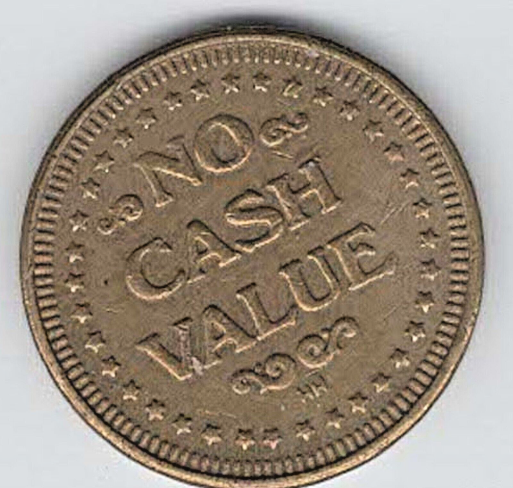 Funtastic Fun - Amusement Arcade Game Token - 23mm - with balloons (#3)