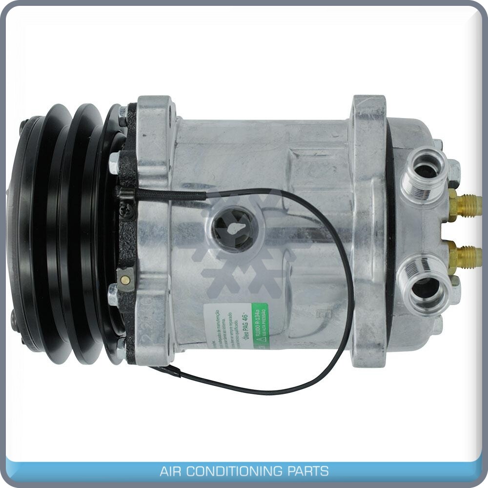 New A/C Compressor Sanden SD508 & H14 Premium Line 12V - 2A