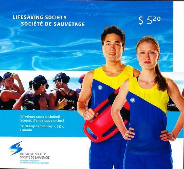 Canada 2008 Booklet #387 Life Saving