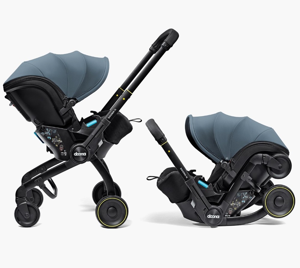 Doona X (Nitro Black & Ocean Blue)
